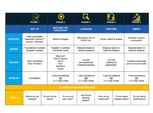 High Performance Team Training for Excellence